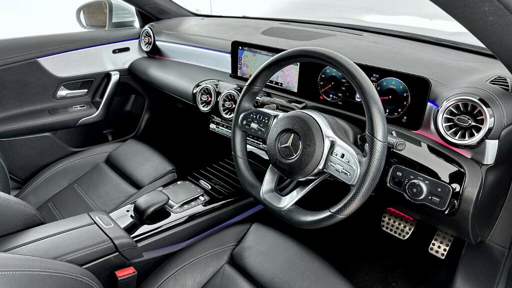 Compare Mercedes-Benz CLA Class Cla 180 Amg Line Premium Tip WX71OMG Silver