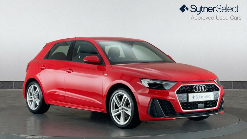 Compare Audi A1 25 Tfsi S Line YB22CBY Red