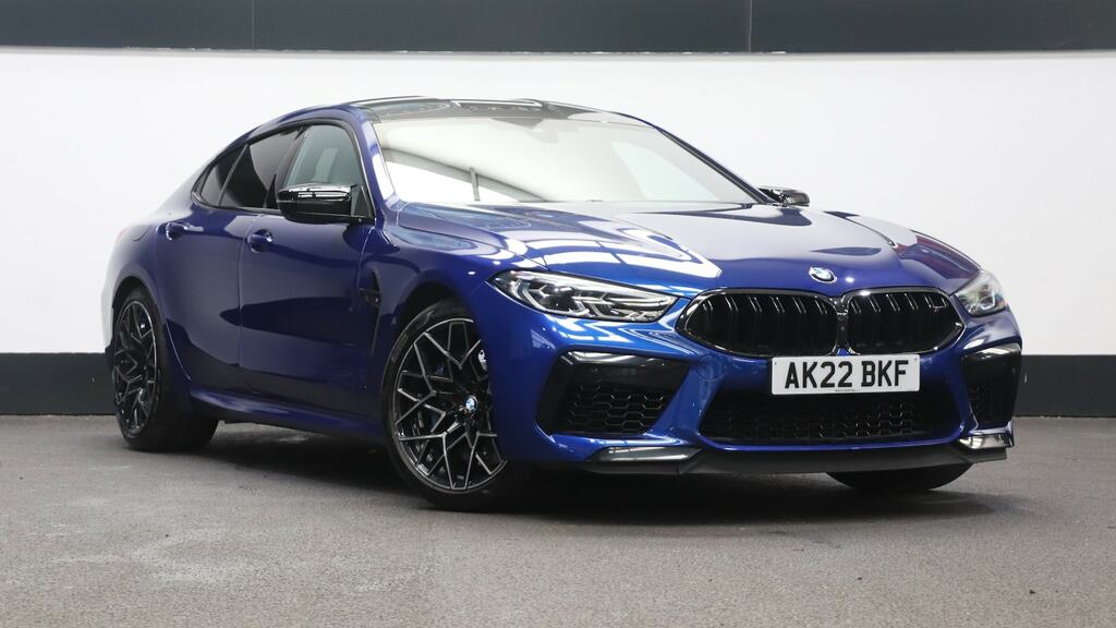Compare BMW M8 Gran Coupe M8 Competition Step AK22BKF Blue
