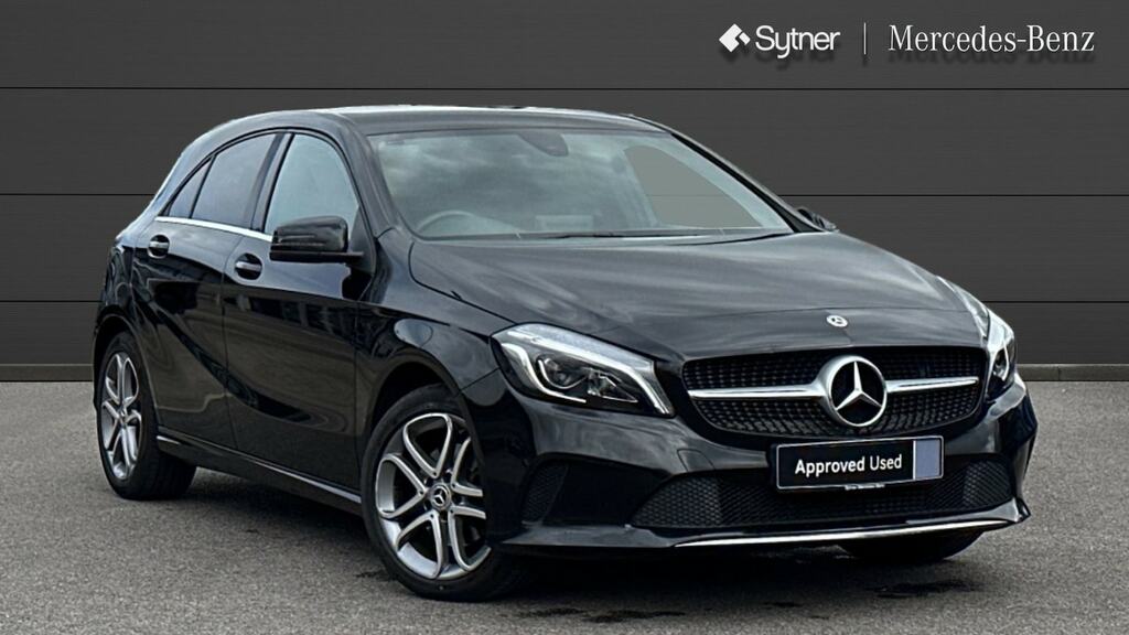 Compare Mercedes-Benz A Class A200d Sport Edition SP18GFU Black