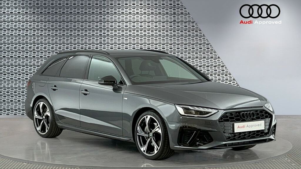 Compare Audi A4 Avant 40 Tfsi 204 Black Edition S Tronic Cs RO23WKD Grey