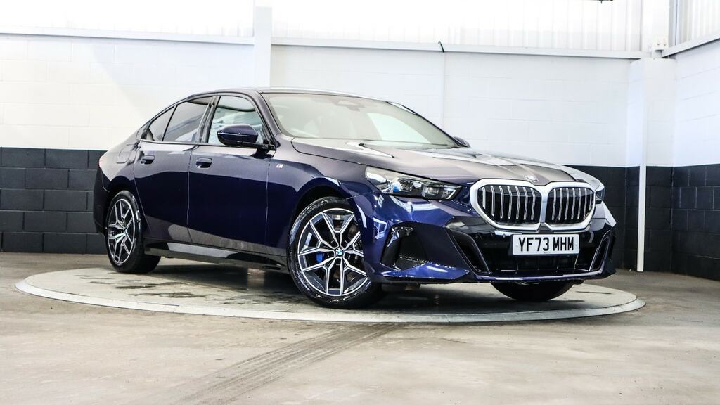 Compare BMW 5 Series 520I M Sport YF73MHM Blue