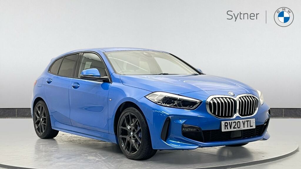 Compare BMW 1 Series 118I M Sport Step Plus Pack RV20YTL Blue