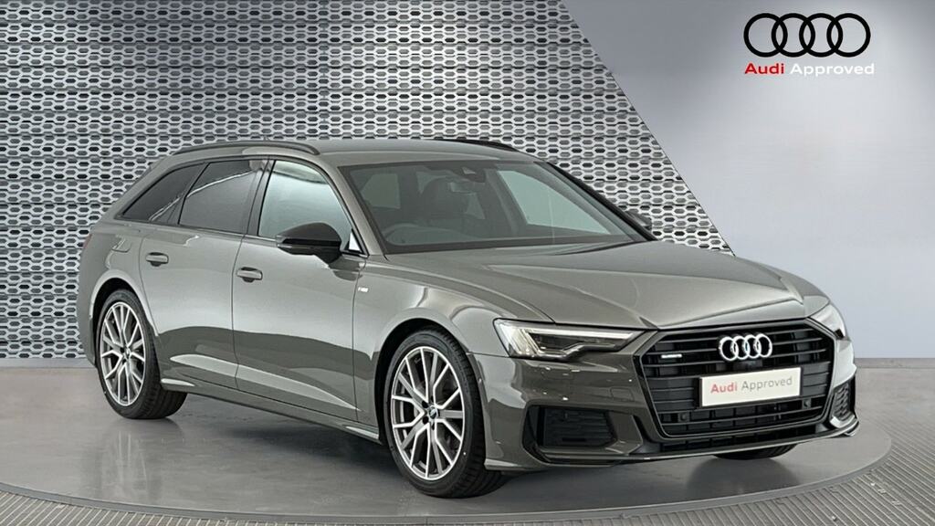Compare Audi A6 Avant 40 Tdi Quattro Black Edition S Tronic Cs RE73NFN Grey