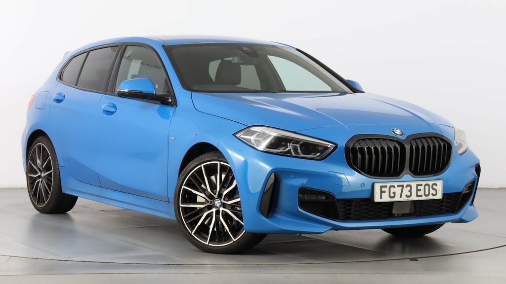 Compare BMW 1 Series 118I 136 M Sport Step Techpro Pack FG73EOS Blue