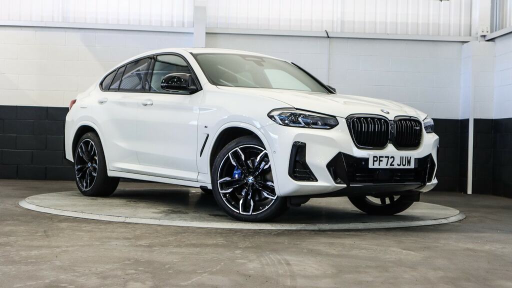 BMW X4 Xdrive M40d Mht White #1