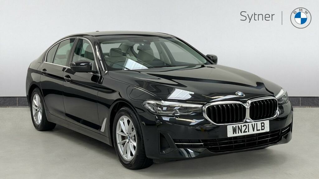 Compare BMW 5 Series 520I Mht Se Step WN21VLB Black