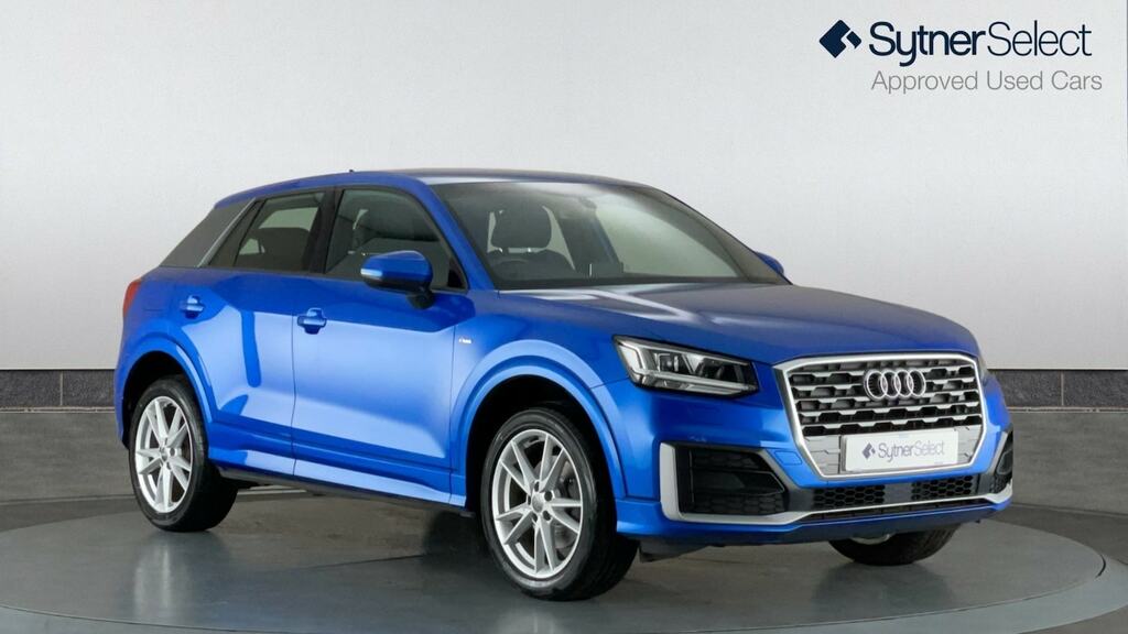 Compare Audi Q2 1.6 Tdi S Line YD18KWL Blue