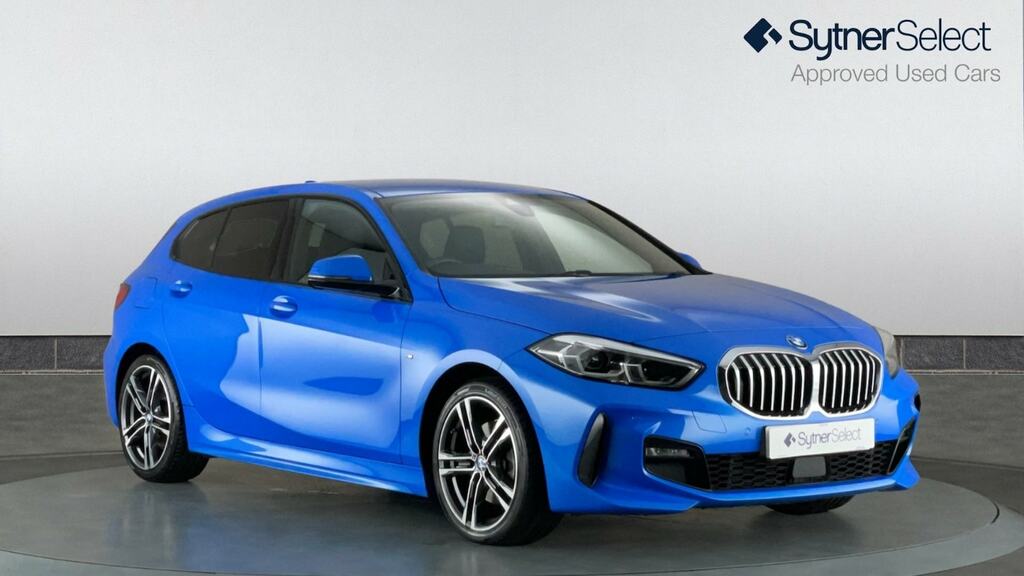 Compare BMW 1 Series 118D M Sport YG20KDJ Blue