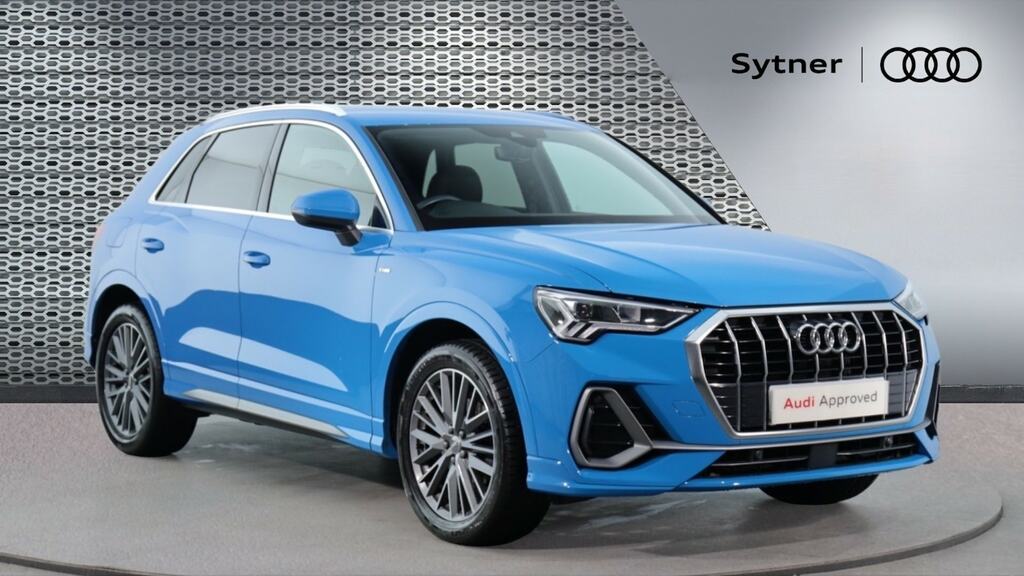 Compare Audi Q3 35 Tfsi S Line S Tronic KM20WYB Blue