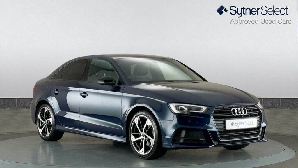 Compare Audi A3 35 Tfsi Black Edition RO68DBX Blue