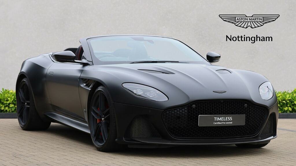 Compare Aston Martin DBS V12 Superleggera Volante Touchtronic YD72EXP Black