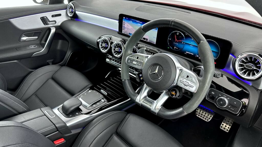 Compare Mercedes-Benz A Class A45 S 4Matic Plus HW21FRK Red