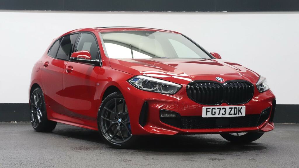 Compare BMW 1 Series 118I 136 M Sport Pro Pack FG73ZDK Red