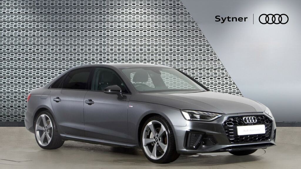 Compare Audi A4 40 Tfsi 204 Black Edition S Tronic Cs FV21DBZ Grey