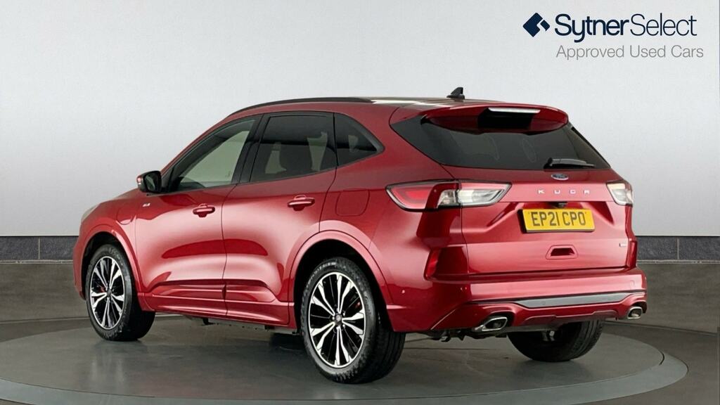 Compare Ford Kuga 2.5 Phev St-line X Cvt EP21CPO Red