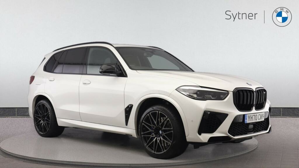 Compare BMW X5 M M Competition YH70CWY White