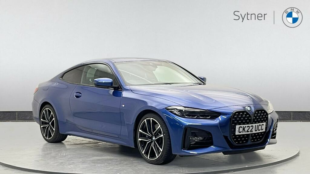Compare BMW 4 Series Gran Coupe 420D Xdrive Mht M Sport Step Pro Pack CK22UCC Blue