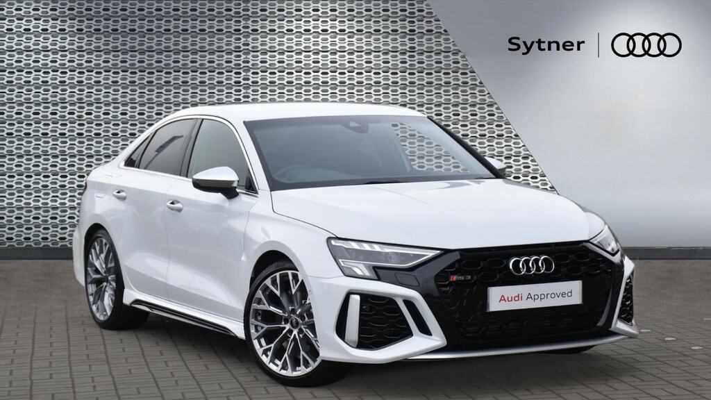 Compare Audi RS3 Rs 3 Tfsi Quattro S Tronic FE24XGR White