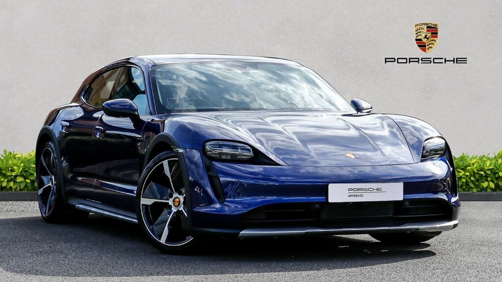 Compare Porsche Taycan 420Kw 4S 93Kwh 75 Years5 Seat FN24EPL Blue