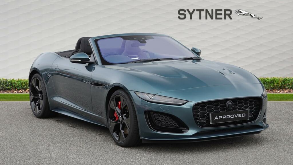 Compare Jaguar F-Type 5.0 P450 Supercharged V8 75 YK24TWM Green