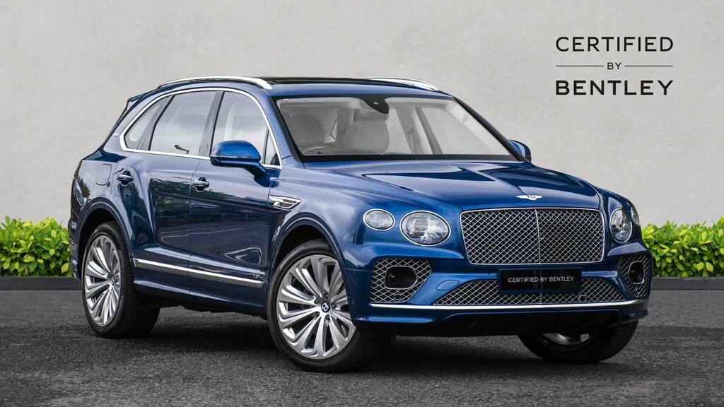 Compare Bentley Bentayga 4.0 V8 First Edition YK70OWV Blue