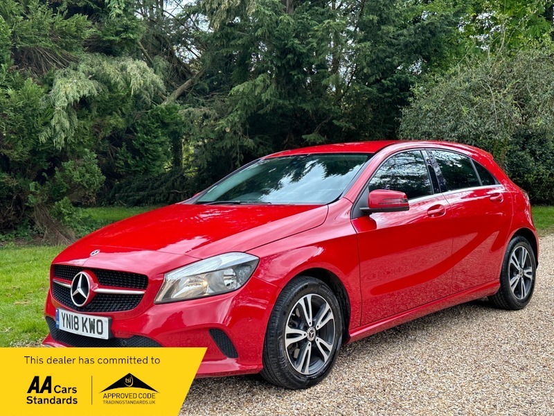 Compare Mercedes-Benz A Class A 160 Se Executive YN18KWO Red