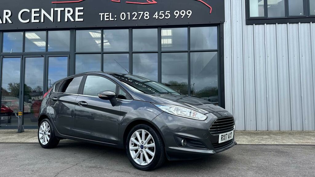 Compare Ford Fiesta 1.0T Ecoboost Titanium Hatchback Powers RX17AXT Grey