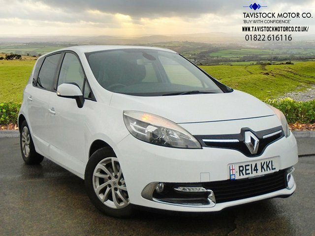 Renault Scenic 1.6 Dynamique Tomtom Dci Ss 130 Bhp White #1