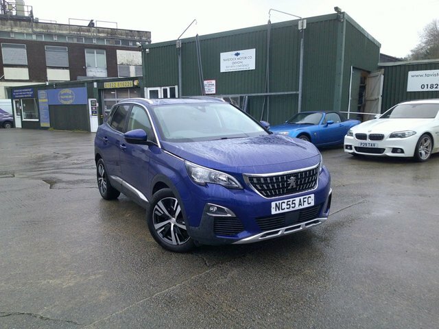 Compare Peugeot 3008 1.6 Thp Ss Allure 165 Bhp NC55AFC Blue