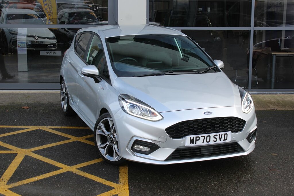 Compare Ford Fiesta 1.0 Ecoboost Hybrid Mhev 155 St-line X Edition WP70SVD Silver