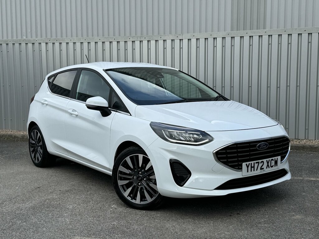 Compare Ford Fiesta 1.0 Ecoboost Hbd Mhev 125 Titanium X YH72XCW White