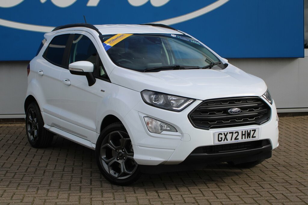 Compare Ford Ecosport 1.0 Ecoboost 125 St-line X Pack GX72HWZ White