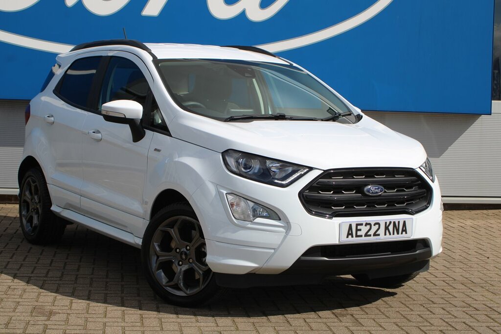 Compare Ford Ecosport 1.0 Ecoboost 140 St-line X Pack AE22KNA White