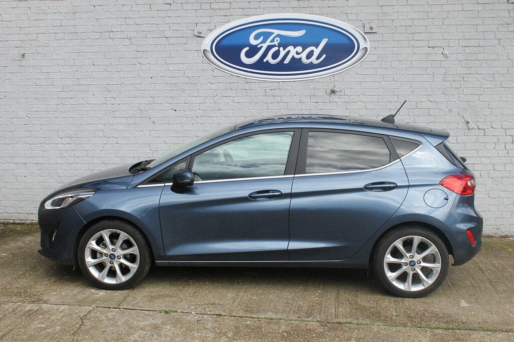 Compare Ford Fiesta 1.0 Ecoboost 125 Titanium X 7 Speed MB21DZT Blue