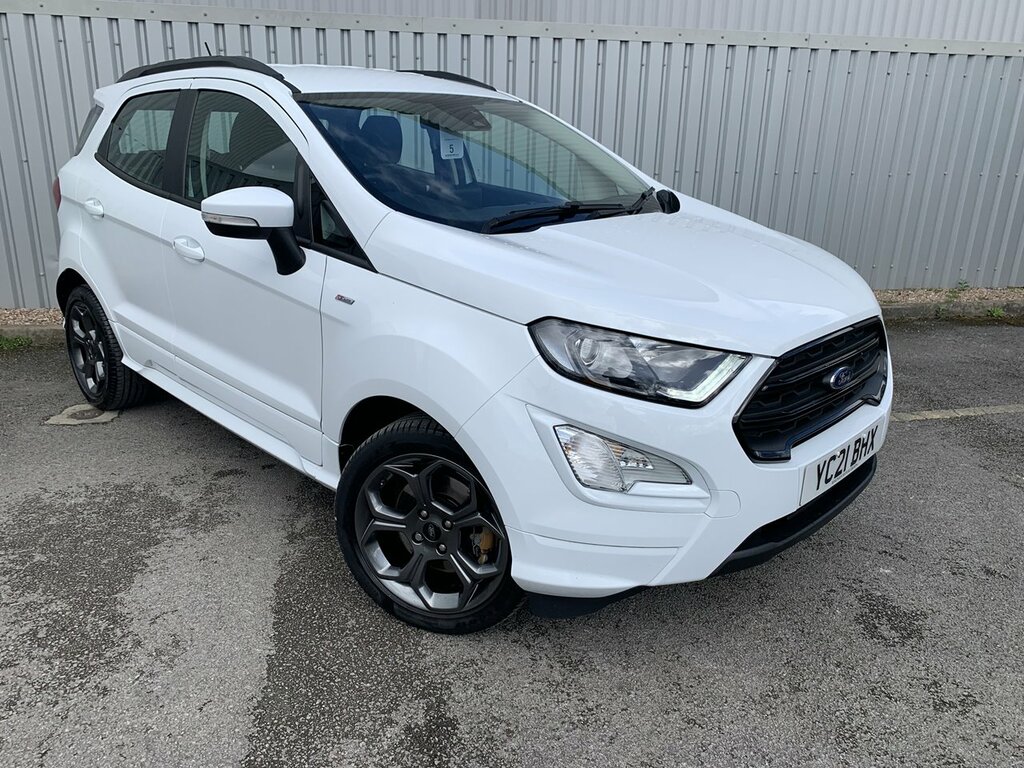 Compare Ford Ecosport 1.0 Ecoboost 125 St-line YC21BHX White