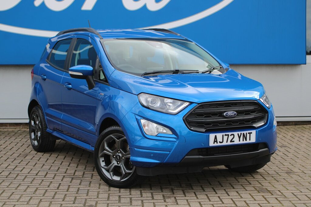 Compare Ford Ecosport 1.0 Ecoboost 125 St-line AJ72YNT Blue