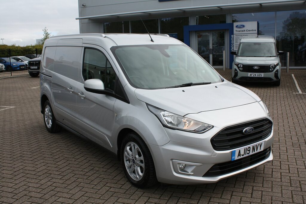 Compare Ford Transit Connect Connect 1.5 Ecoblue 120Ps Limited Van AJ19NVY Silver