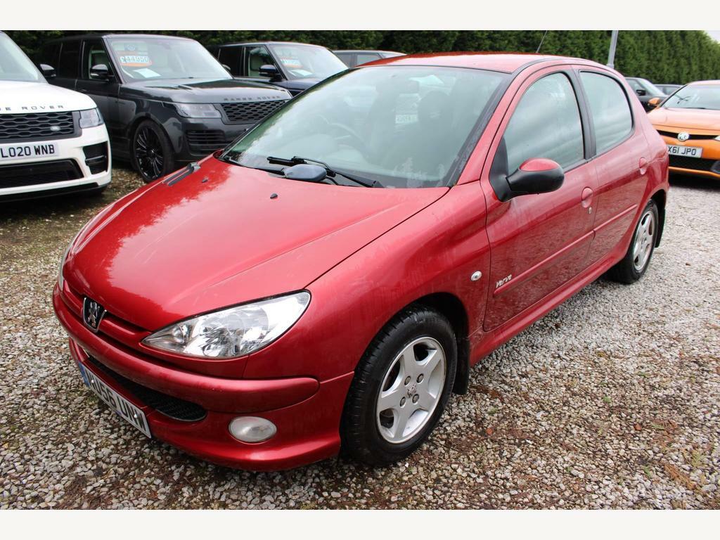 Compare Peugeot 206 1.4 Hdi Verve NU56UNW Red