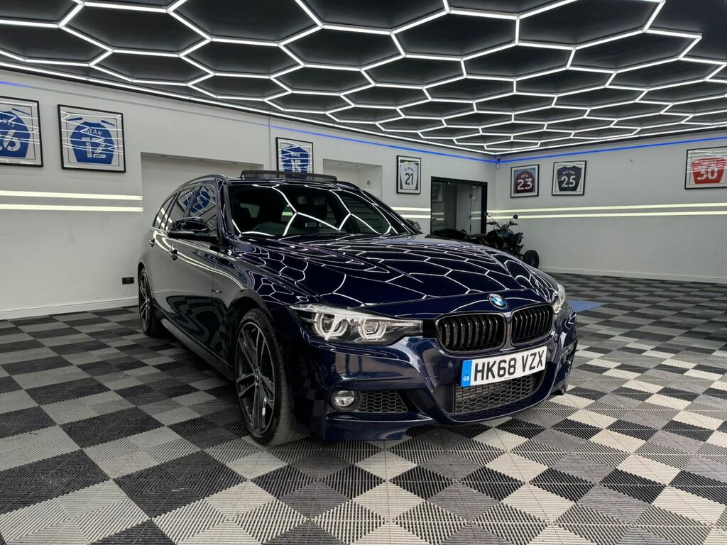 Compare BMW 3 Series Estate 3.0 335D M Sport Shadow Edition Touring Aut HK68VZX Blue