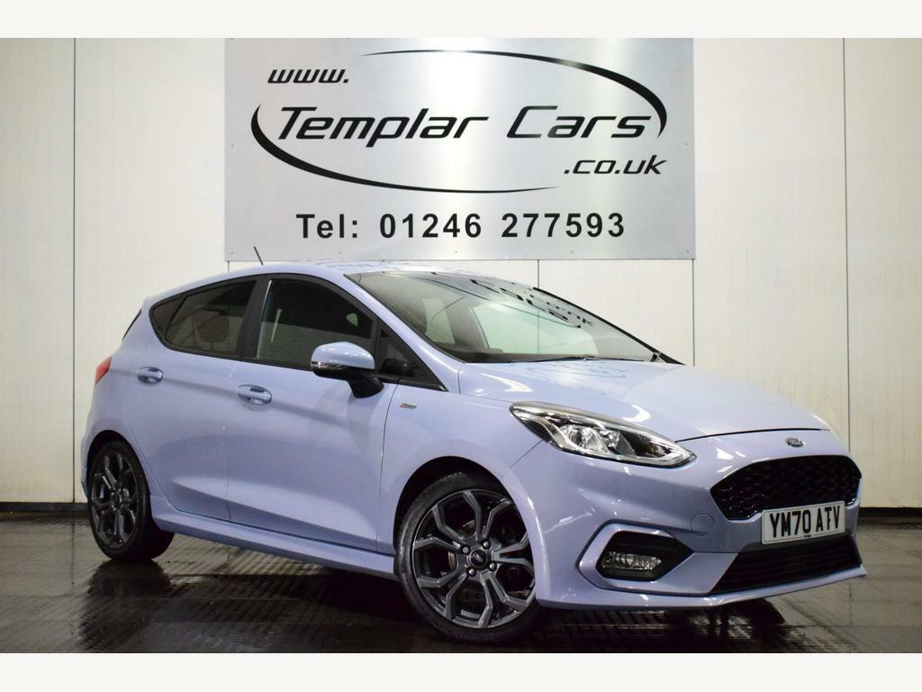 Compare Ford Fiesta 1.0T Ecoboost St-line Edition Euro 6 Ss YM70ATV Blue