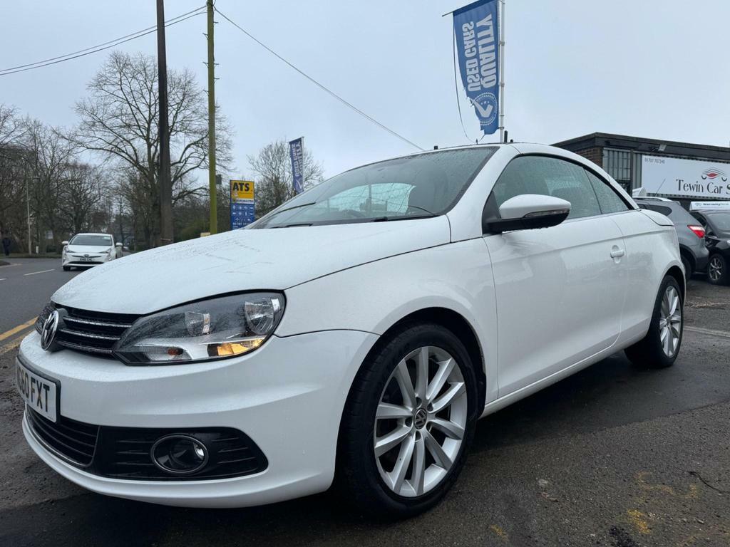 Compare Volkswagen EOS 1.4 Tsi Se Cabriolet Euro 5 NG60FXT White
