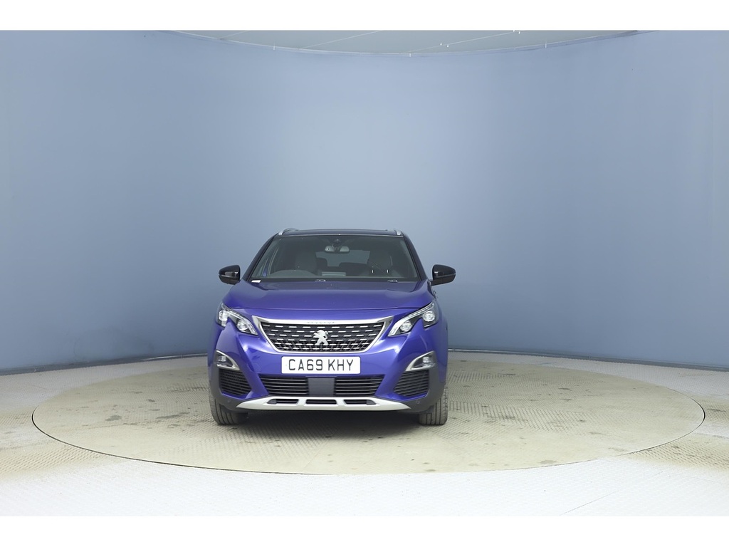 Compare Peugeot 3008 3008 Gt Line Premium Puretech Ss CA69KHY Blue