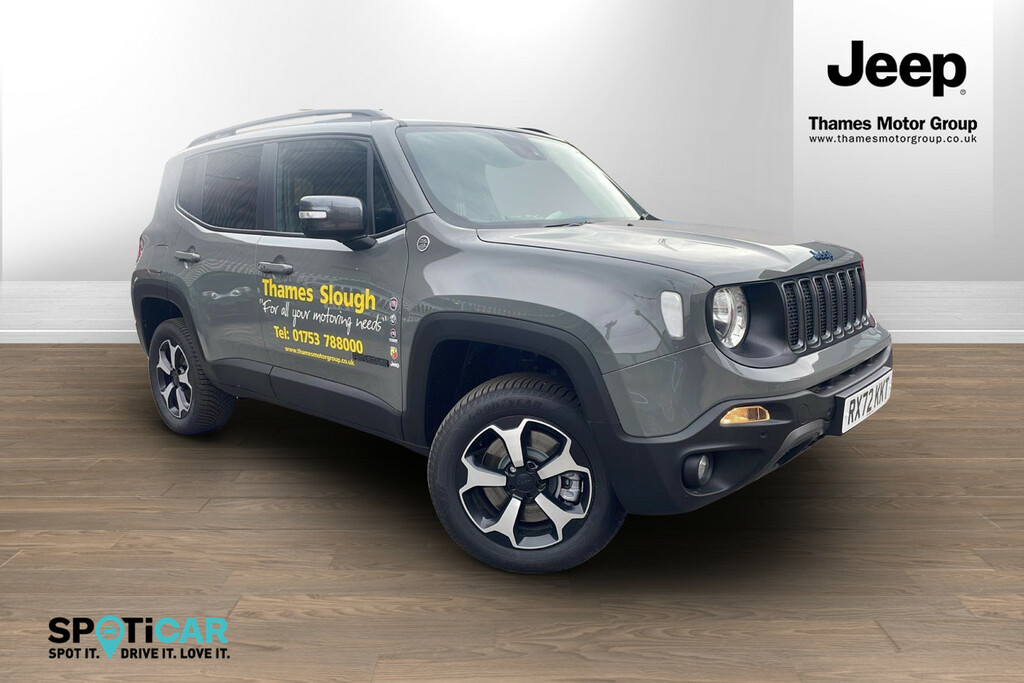 Compare Jeep Renegade 1.3 1.3 Gse T4 11.4Kwh Trailhawk 4Xe Euro 6 RX72KKT Grey