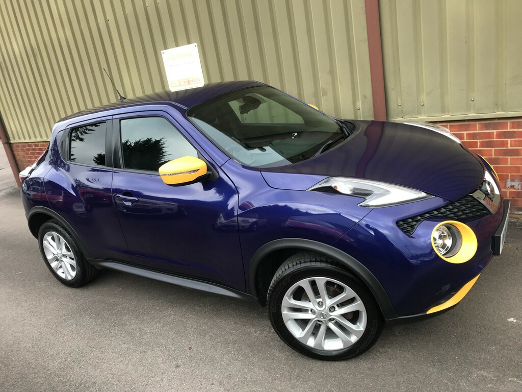 Compare Nissan Juke 1.2 N-connecta Dig-t WU67GNK Blue