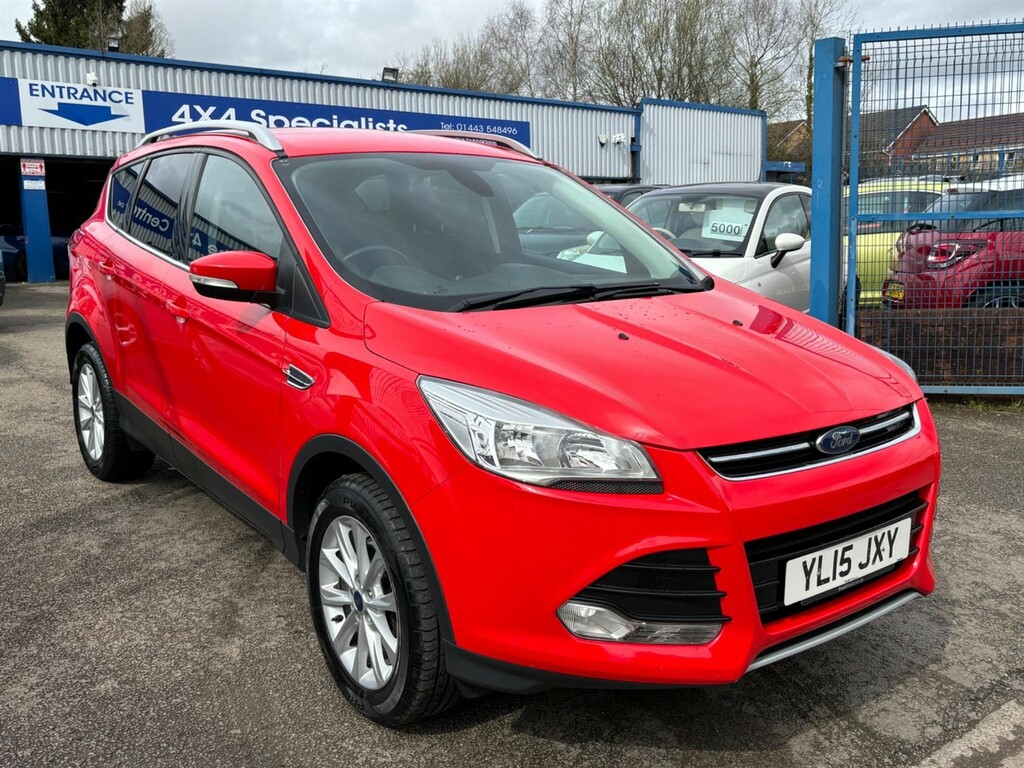 Compare Ford Kuga 2.0 Tdci Titanium 2Wd Euro 6 Ss YL15JXY Red