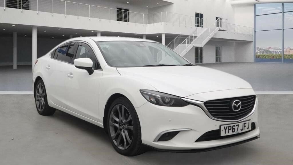 Mazda 6 2.2 Skyactiv-d Sport Nav Euro 6 Ss White #1