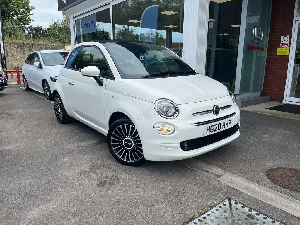 Fiat 500C 1.0 Mhev Launch Edition Euro 6 Ss White #1