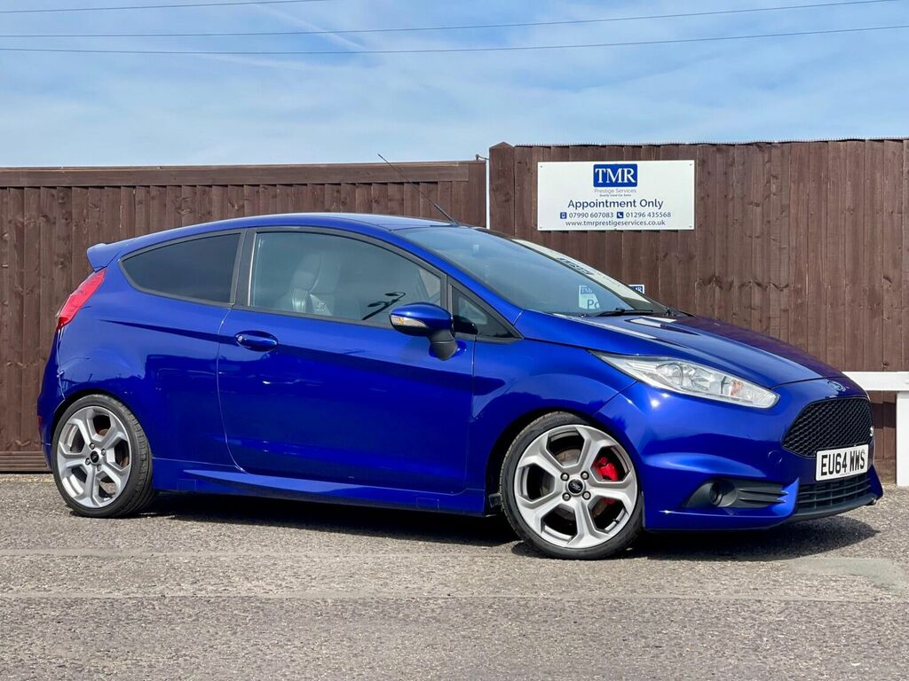 Compare Ford Fiesta 1.6T Ecoboost St-3 Euro 5 Ss 2014 EU64WWS Blue