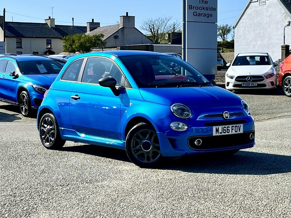 Fiat 500 1.2 S Blue #1